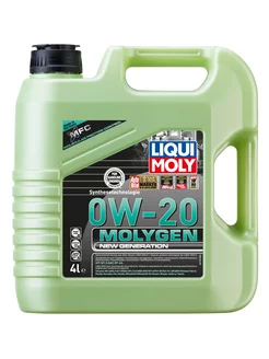 Моторное масло Molygen New Generation 0W-20 4л Liqui moly 196483937 купить за 6 826 ₽ в интернет-магазине Wildberries