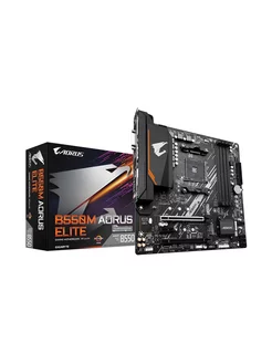 Материнская плата B550M AORUS ELITE Gigabyte 196501569 купить за 10 537 ₽ в интернет-магазине Wildberries