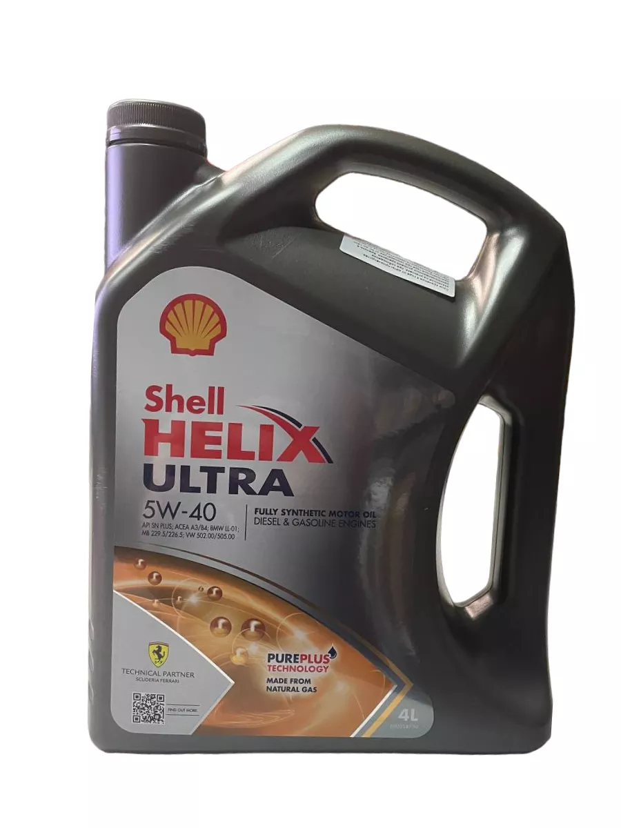 Моторное масло Helix Ultra 5W-40 4л Shell 196542031 купить за 3 520 ₽ в  интернет-магазине Wildberries