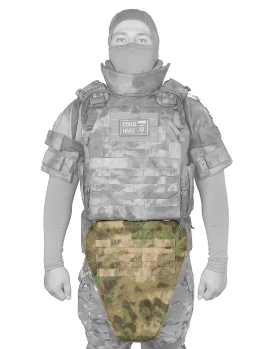 TOGA UNIT Напашник тактический мох с баллистикой, зеленый, фото 5
