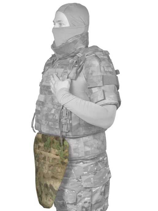 TOGA UNIT Напашник тактический мох с баллистикой, зеленый, фото 6