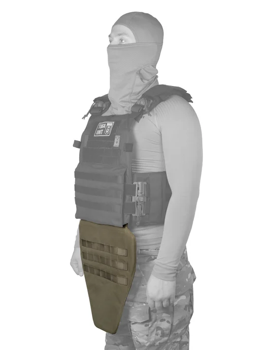 TOGA UNIT Напашник тактический олива с баллистикой, зеленый, фото 6