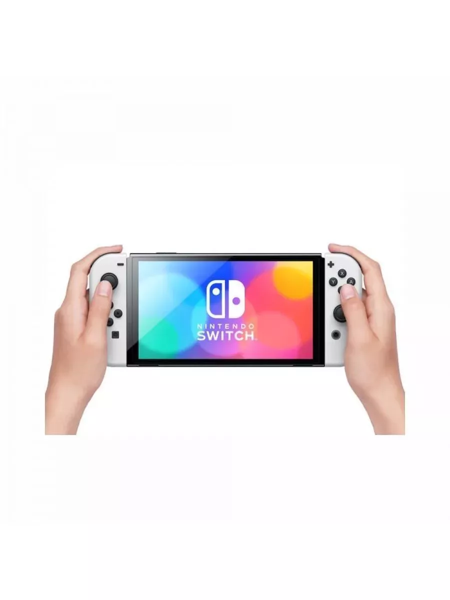 Игровая приставка Switch OLED 64 ГБ, без игр, белый Япония NINTENDO  196579120 купить в интернет-магазине Wildberries