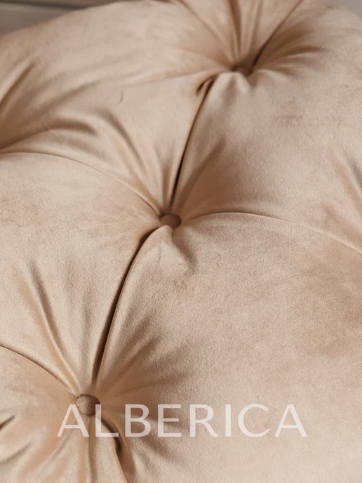 ALBERICA Подушка на стул квадратная 40х40 см на завязках, 40x40 см, фото 8
