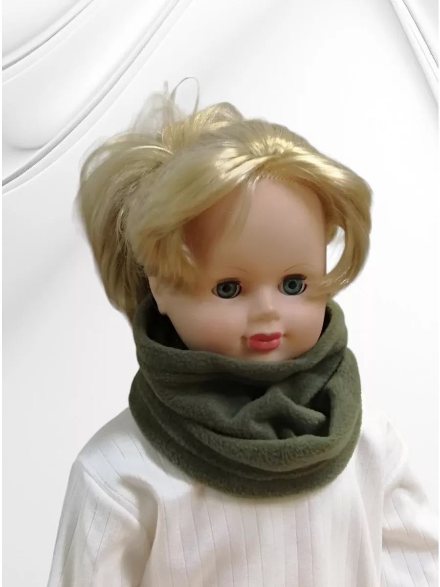 Детский шарф из флиса двухслойный Bliki Studio купить в интернет-магазине Wildberries