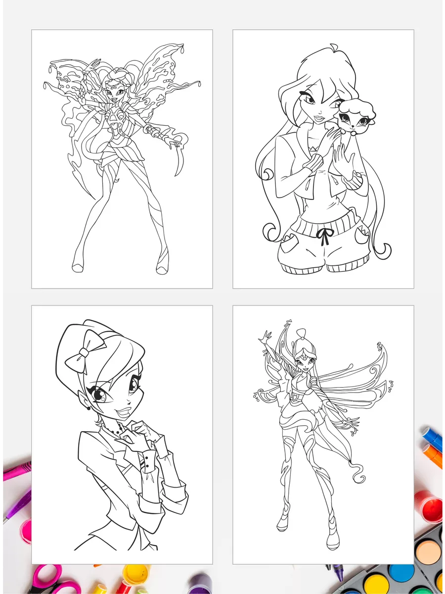 Videos Winx coloring / Раскраска Винкс | aux-cond.ru