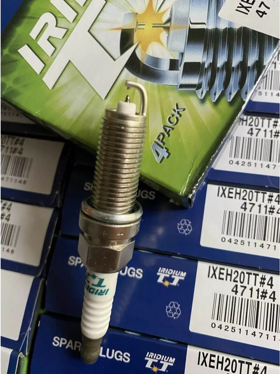 Комплект иридиевых свечей зажигания DENSO IXEH20TT 4711 4 шт Denso