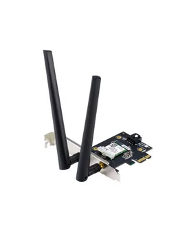 Wi-Fi адаптер PCE-AXE5400 90IG07I0-ME0B10 ASUS 196617101 купить за 3 589 ₽ в интернет-магазине Wildberries