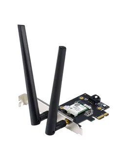 Wi-Fi адаптер PCE-AX1800 (90IG07A0-MO0B00) ASUS 196617127 купить за 2 197 ₽ в интернет-магазине Wildberries