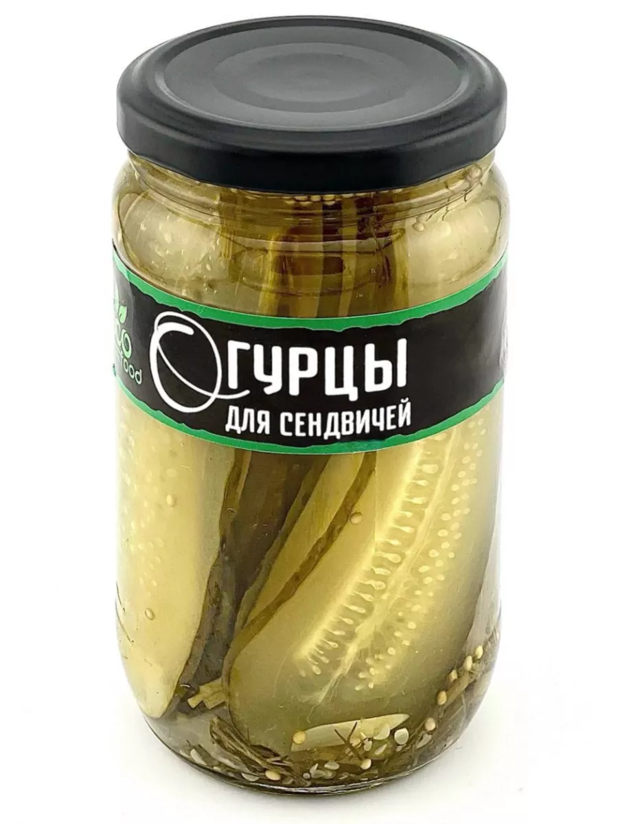 Огурцы для сэндвичей 350г