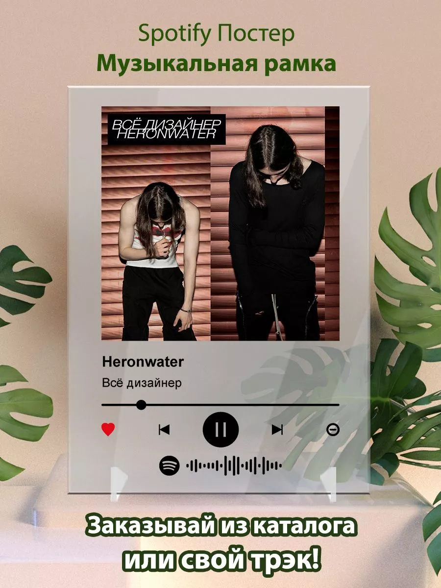 Постер Heronwater картина. Карточки Heronwater-Все дизайнер Arthata-Spotify  196670874 купить за 471 ₽ в интернет-магазине Wildberries