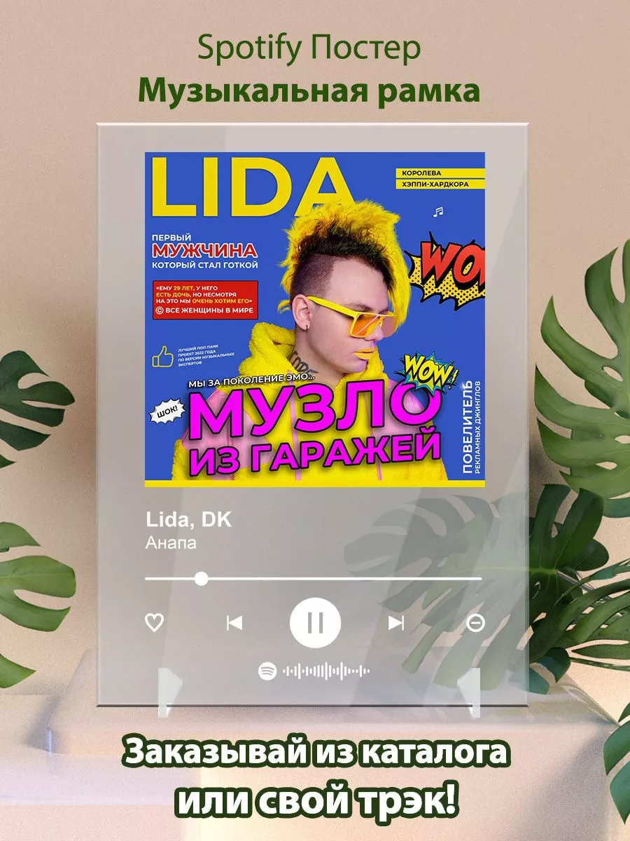 Постер Lida. Картина Lida - Анапа Arthata-Spotify 196671178 купить за 564 ₽  в интернет-магазине Wildberries