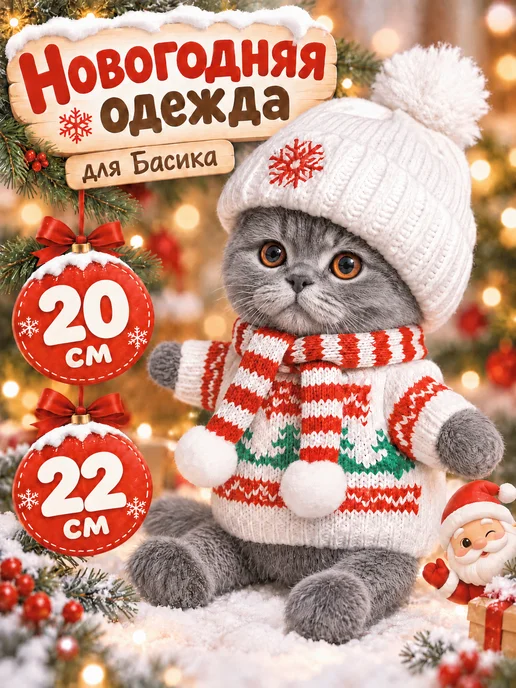 S&L family Одежда для Басика 20 см, белый