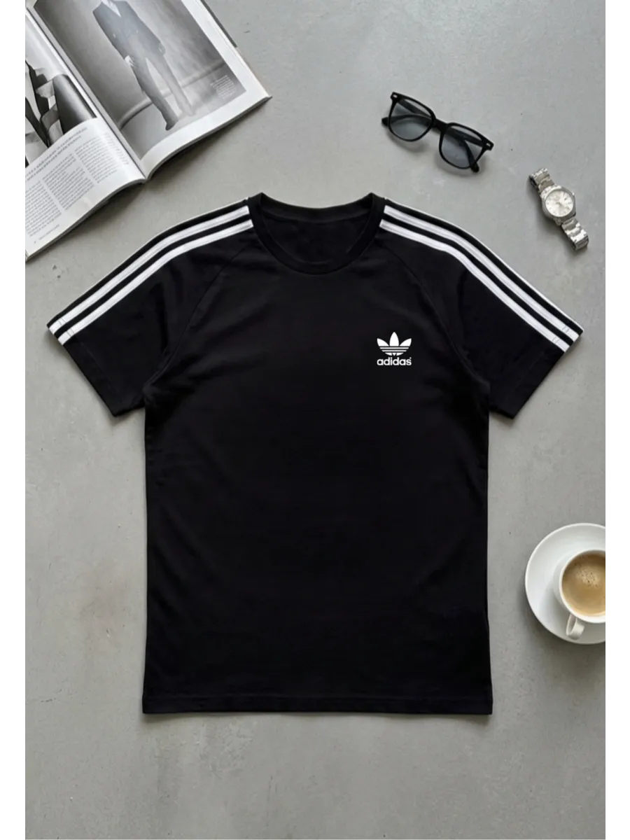 Футболка с принтом adidas