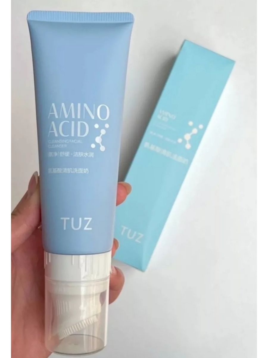 Пенка с аминокислотами. Amino acid Cleansing facial Cleanser. Tuz пенка для умывания. Пенка tuz с аминокислотами. Tuz Amino acid пенка для умывания.