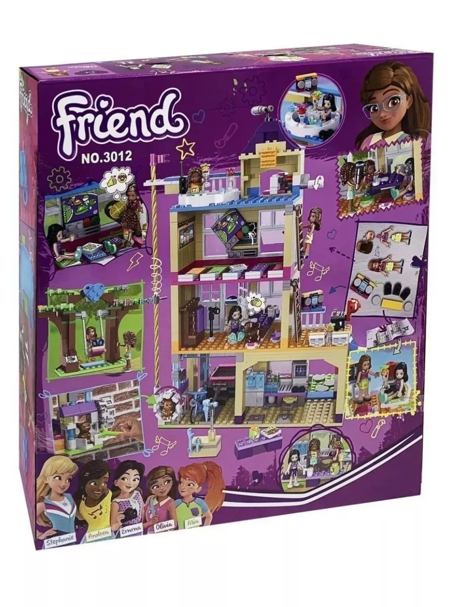 Конструктор Friends Дом дружбы LEPIN 196813940 купить за 4 602 ₽ в  интернет-магазине Wildberries