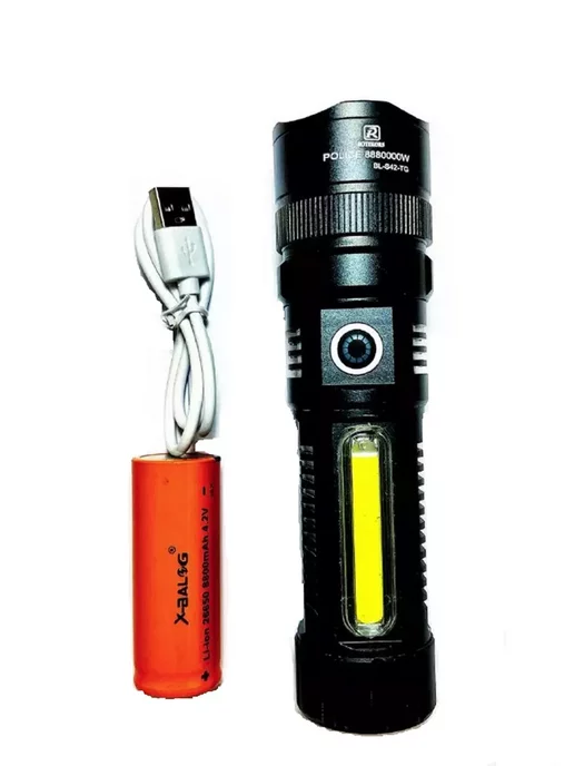 SHOP-TECH Фонарь аккумуляторный BL-S42-T G, вариант, фото 2