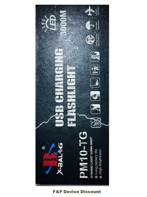 SHOP-TECH Фонарь аккумуляторный BL-S42-T G, вариант, фото 3