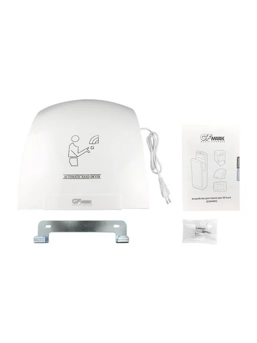 Gfmark - Сушилка для рук, цвет белый 1800W, КЛАССИКА, 1800 Вт, фото 2