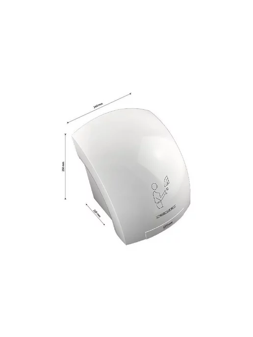 Gfmark - Сушилка для рук, цвет белый 1800W, КЛАССИКА, 1800 Вт, фото 5
