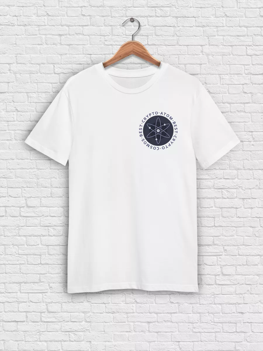 ATOM Bitcoin Футболка Биткоин Эфириум Crypto Криптовалюта Printech  196876229 купить за 1172 сом в интернет-магазине Wildberries
