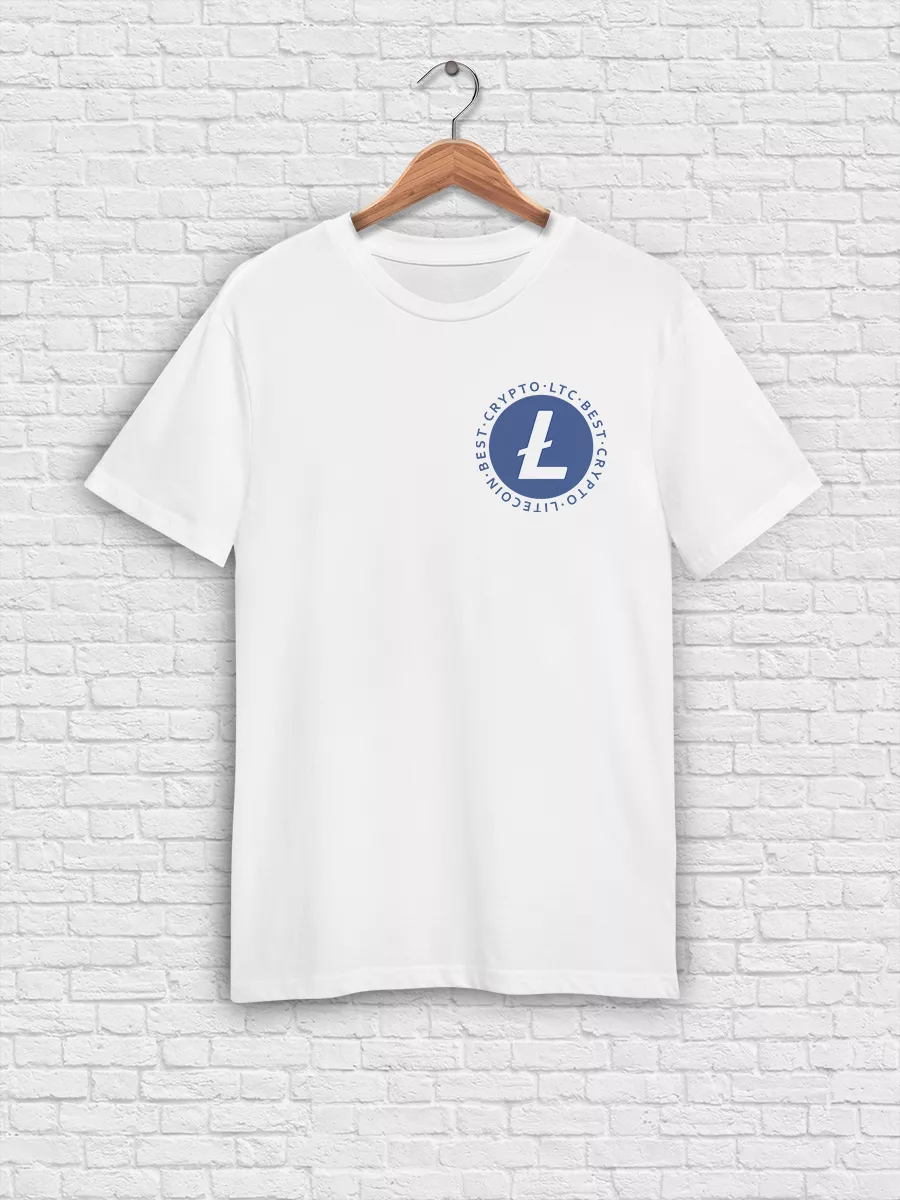 LTC Bitcoin Футболка Биткоин Эфириум Crypto Криптовалюта Printech 196876231  купить в интернет-магазине Wildberries