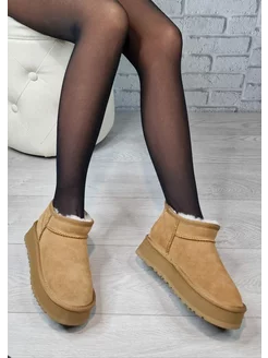 Угги замшевые натуралки UGG 196887590 купить за 2 290 ₽ в интернет-магазине Wildberries