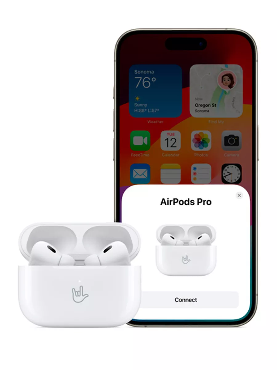 Беспроводные наушники Airpods Pro 2 USB-C Оригинальные Apple 196928354  купить за 20 054 ₽ в интернет-магазине Wildberries