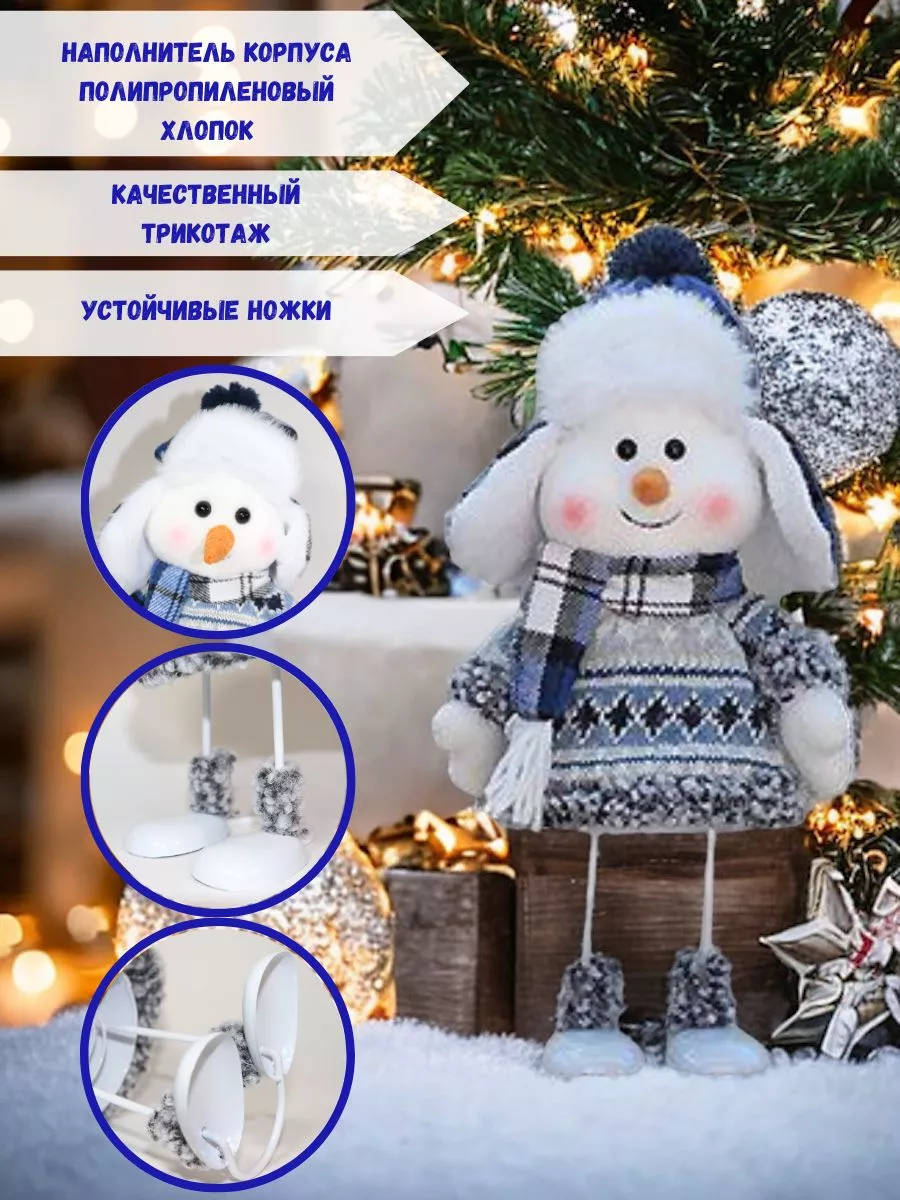 Снеговик: 7 идей праздничных украшений и угощений к Новому году