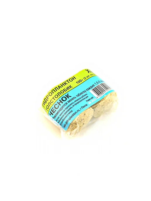 NO NAME ГидроПланктон Толстолобик (2х55гр) Чеснок, 2x55