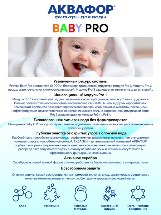 Аквафор Pro 3 сменный модуль картридж фильтр, вариант, фото 3
