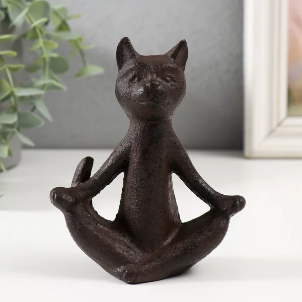 Сувенир «Кот — Дзен» 10х5х12 см