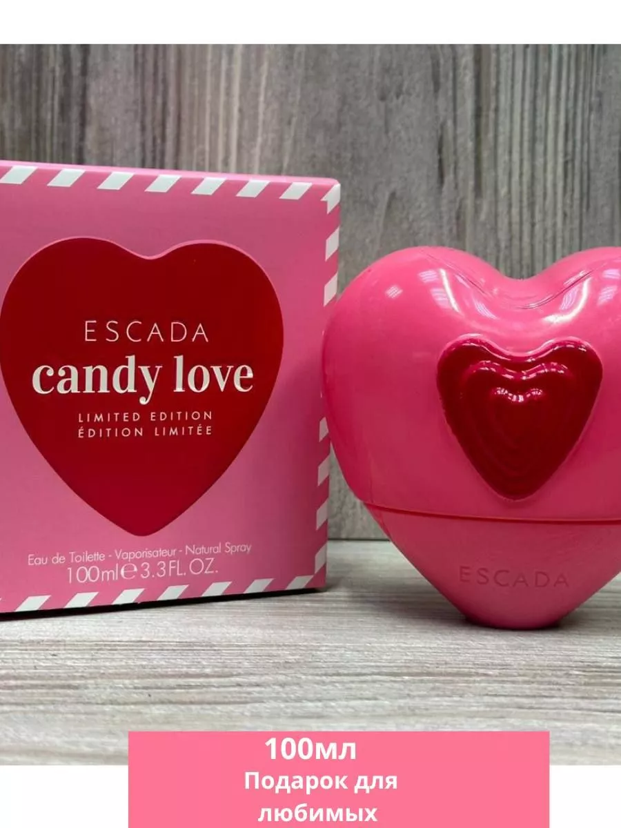 Escada Candy Love 100 мл духи 197032487 купить за 9 060 ₽ в  интернет-магазине Wildberries