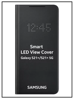 Чехол Smart LED View Cover для Samsung S21+ 5G Samsung 197044710 купить за 5 536 ₽ в интернет-магазине Wildberries