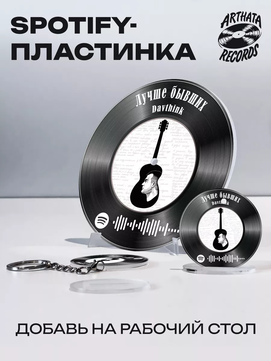 Постер Davthink, брелок spotify Davthink - Лучше бывших Arthata-Records  197070474 купить за 725 ₽ в интернет-магазине Wildberries