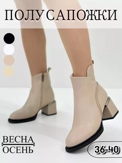 Полусапожки на маленьком каблучке MIRAA SHOES 197096696 купить за 2 622 ₽ в интернет-магазине Wildberries