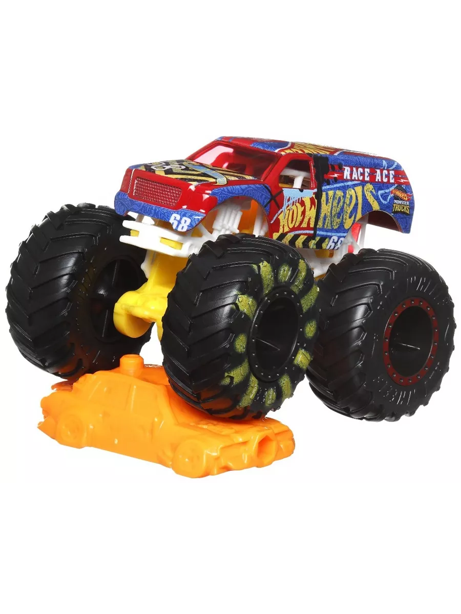 Машинка Monster Trucks Demo Ace HLT05 Hot Wheels 197098123 купить за 2 136  ₽ в интернет-магазине Wildberries