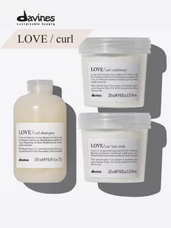 Набор для ухода за волосами Love/ curl Davines 197118471 купить за 10 008 ₽ в интернет-магазине Wildberries