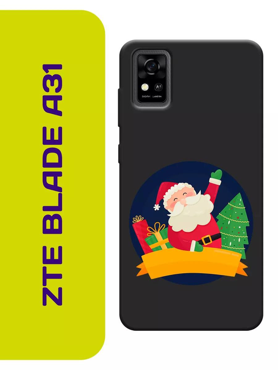 Новогодний чехол на ZTE Blade A31 ZTE 197121327 купить за 269 ₽ в  интернет-магазине Wildberries