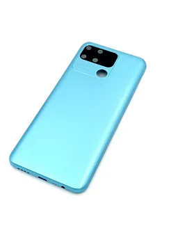 Задняя крышка для Realme Narzo 50A (RMX3430) Голубой Mastercomp 197143281 купить за 401 ₽ в интернет-магазине Wildberries