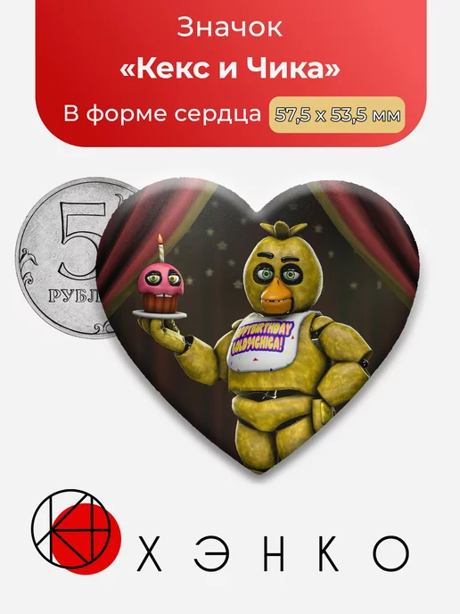 Five nights at Freddy's фнаф Чика и Кекс