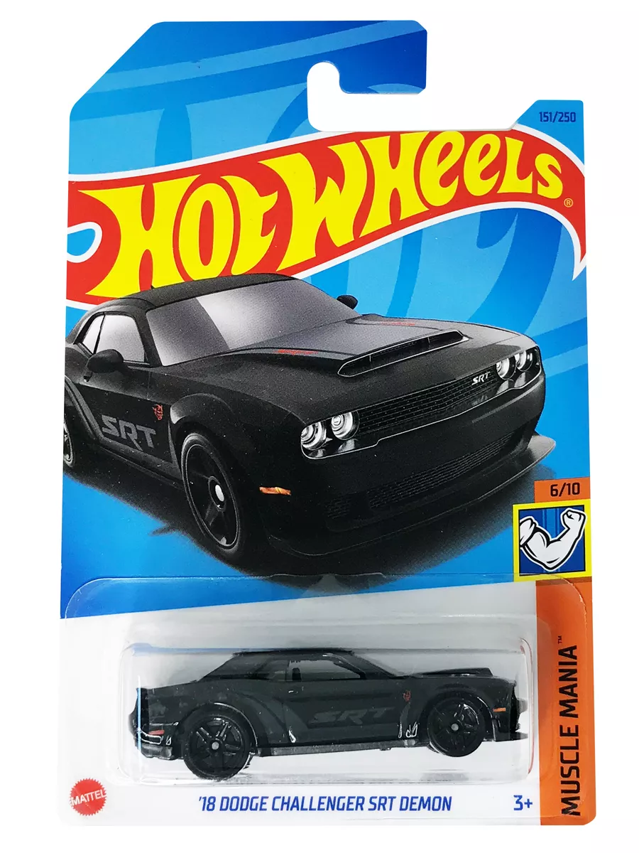 Машинка игрушка металлическая коллекционная Dodge Challenger Hot Wheels  197168205 купить в интернет-магазине Wildberries