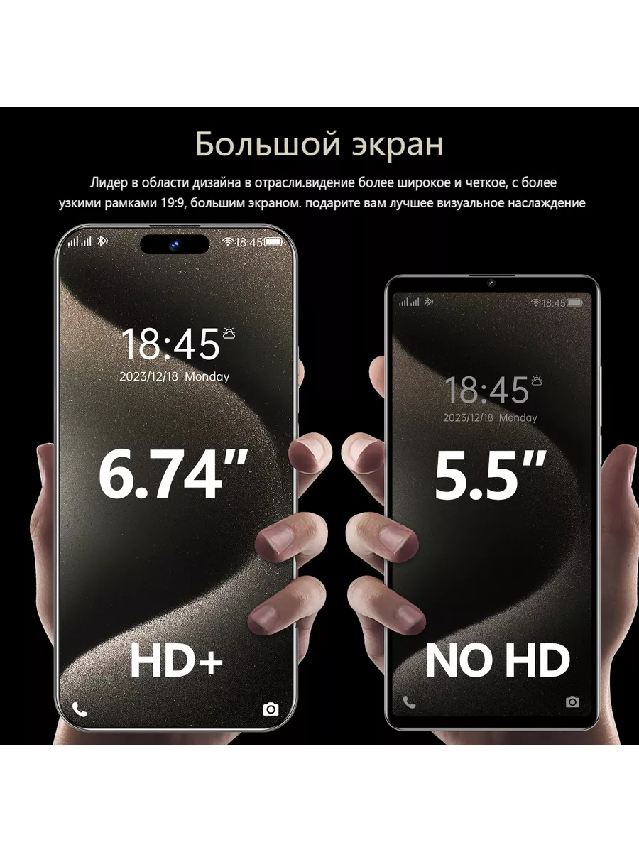 смартфон I15 Pro Max 12/512GB динамический остров Bobarry 197220497 купить  в интернет-магазине Wildberries