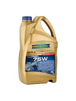 Масло трансмиссионное MTF-3 75W 4л RAVENOL 197251397 купить за 6 437 ₽ в интернет-магазине Wildberries