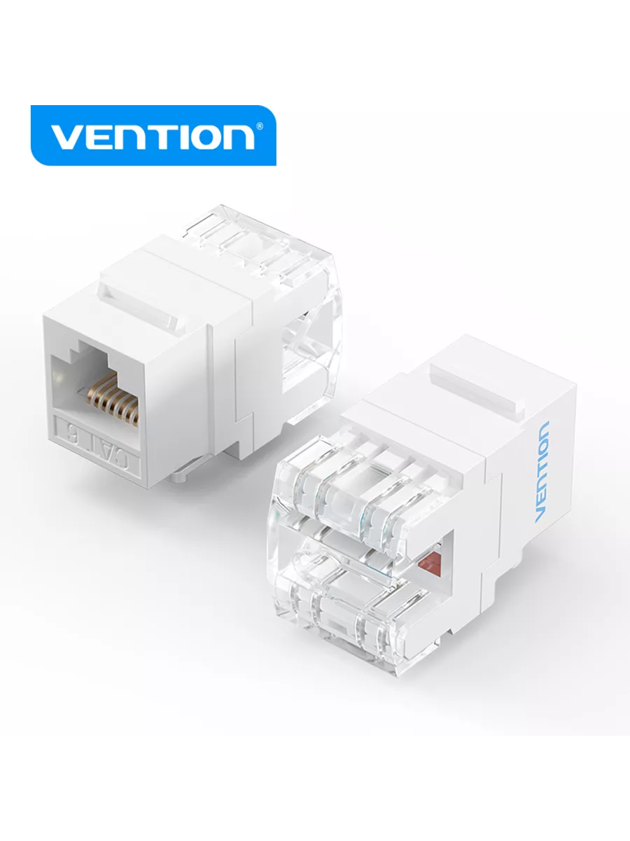 Keystone Jack Cat6 модуль коммутации 180° неэкраннированный
