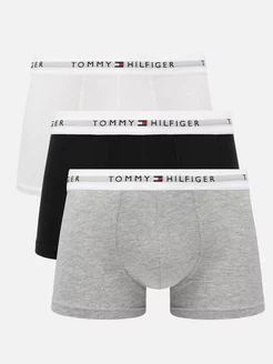 Трусы боксеры комплект 3 шт. Tommy Hilfiger 197269494 купить за 3 033 ₽ в интернет-магазине Wildberries