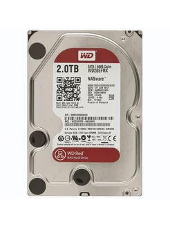 Жесткий диск Western Digital WD Red 2 TB (WD20EFRX) Western Digital 197292018 купить за 5 934 ₽ в интернет-магазине Wildberries