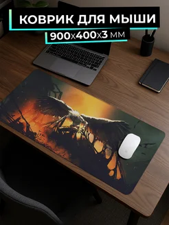 Коврик для мышки большой игровой Фэнтези, 900х400
