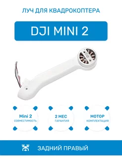 Луч задний правый с мотором для дрона Mini 2 DJI 197345221 купить за 1 458 ₽ в интернет-магазине Wildberries