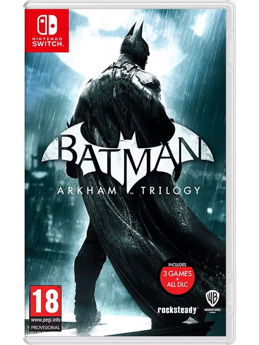 Batman: Arkham Trilogy (русские субтитры) NINTENDO 197365570 купить за 4  204 ₽ в интернет-магазине Wildberries